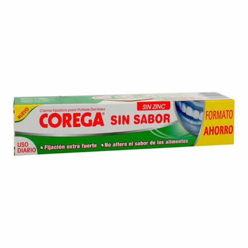 Corega crema extra fuerte sin sabor - adhesivo protesis dental (70 g)