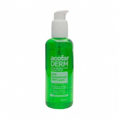Acofarderm body gel aloe vera concentrado (250 ml)