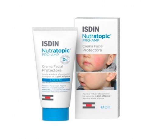 Isdin nutratopic pro-amp crema facial protectora (50 ml)