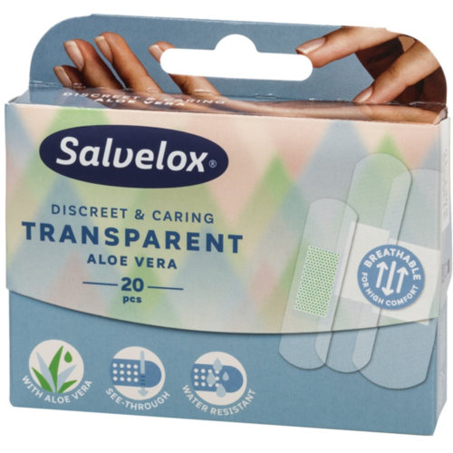 Salvelox - aposito adhesivo aloe vera (transp 20 apositos)
