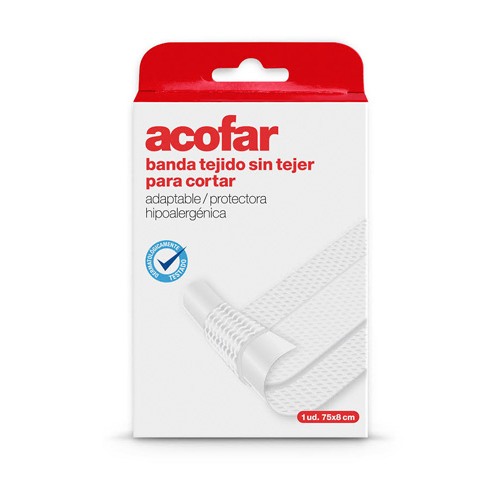 Banda adhesiva para cortar tejido sin tejer - acofar (1 unidad 7,5 m x 8 cm)