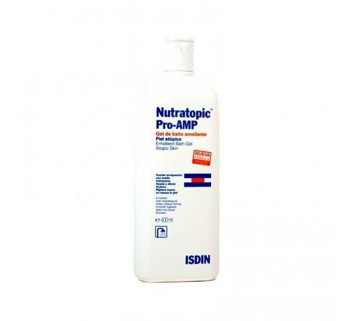 Isdin nutratopic pro-amp - gel de baño emoliente (500 ml)