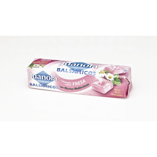 Juanola caramelos fresa vit c y hierbas med (32.4 g)