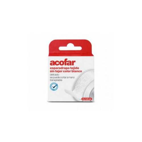 Esparadrapo - acofar (tejido blanco 5 x 2.5 cm)