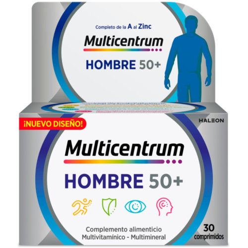 Multicentrum hombre 50+ (30 comprimidos)