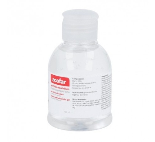 Gel hidroalcoholico antiseptico - acofar (1 envase 100 ml)
