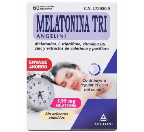 Melatonina tri (1.99 mg 60 comprimidos)