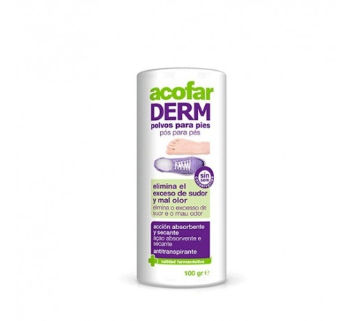 Acofarderm polvos para pies (100 g)