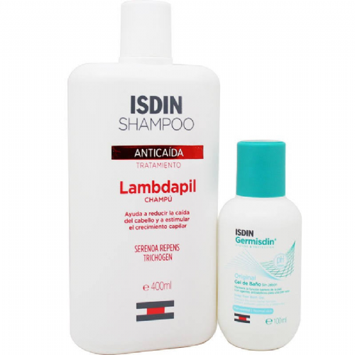 Isdin shampoo anticaida lambdapil  1 envase 400 ml