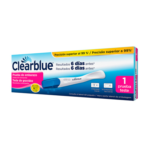 Clearblue prueba de embarazo ultratemprana (1 prueba)