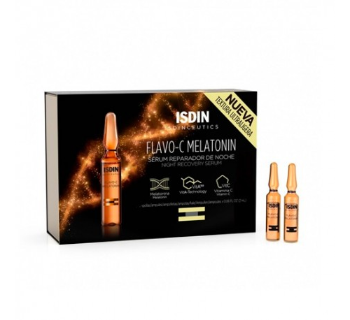 Isdinceutics flavo-c melatonin (30 unidades 2 ml)