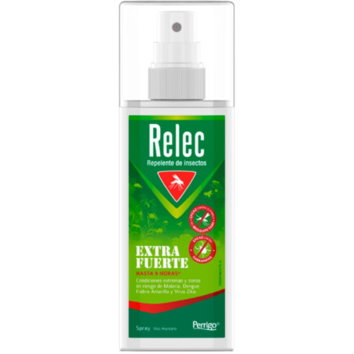 Relec extrafuerte repelente de mosquitos spray xl (1 envase 125 ml)