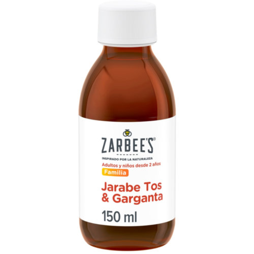 Zarbees jarabe tos y garganta familia