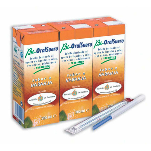 Bioralsuero (200 ml naranja  3 tetrabik)