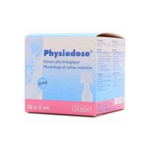 Physiodose suero fisiologico (monodosis 5 ml 30 u)