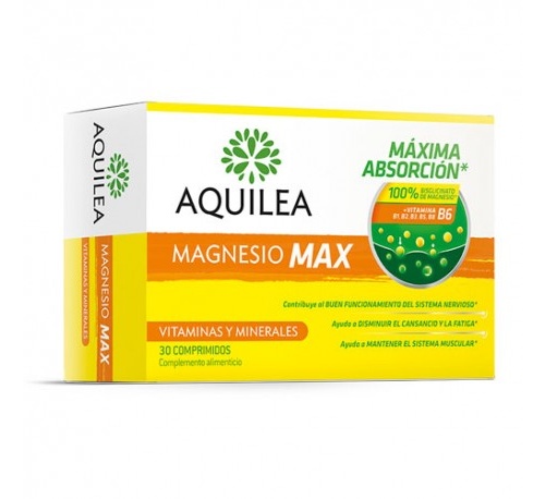 Aquilea magnesio max (30 comprimidos)