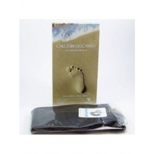 Calcetin descanso comp normal - medilast (ref 300 negro t- med)