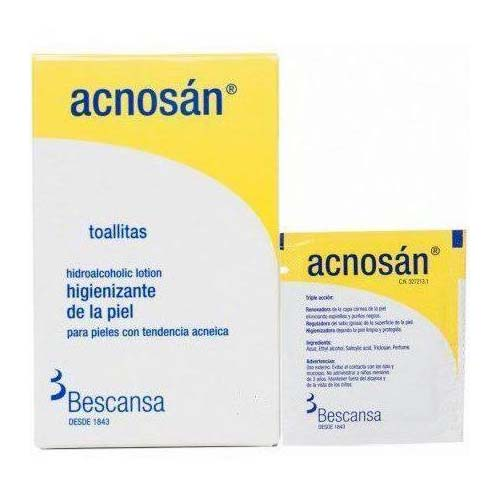 Acnosan toallitas acne 20 un