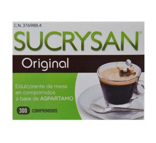Sucrysan comp - aspartamo (300 comprimidos)