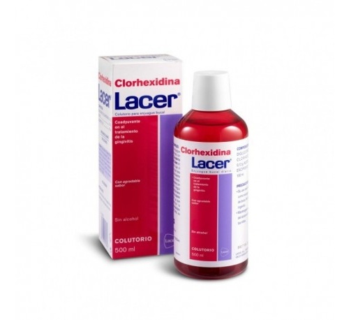 Lacer colutorio clorhexidina (500 ml)