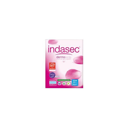 Indasec discreet normal compresa perdidas leves (24 absorb)
