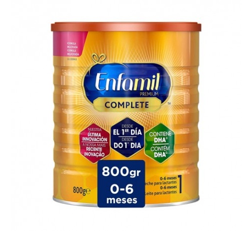 ENFAMIL PREMIUM COMPLETE 1 1 ENVASE 800 g