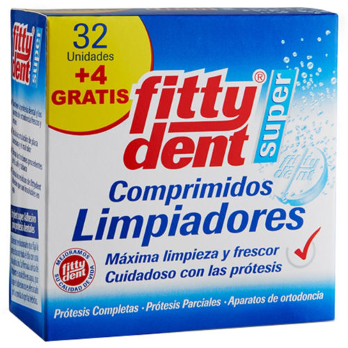 Vitis protesis comprimidos  limpiador 32 comp