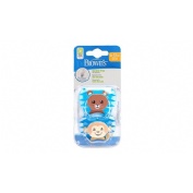 Chupete silicona - dr brown´s prevent classic animal faces (niño 6-12 m t-2)