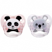 Chupete silicona - dr brown´s prevent classic animal faces (niña +12m t-3)