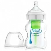 Biberon boca ancha pp options+ - dr brown`s natural flow (tetina nivel 2 270 ml)