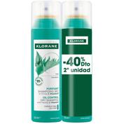 Klorane champu  seco ortiga pack duplo 40 %