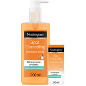 Neutrogena vc granos pack hidratante + limpiador