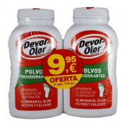 Devor olor desodorante pies polvos (100 g 2 u)