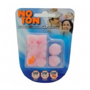 Tapones oidos cera algodon - noton (10 u cajita de 2 + cajita de 8)