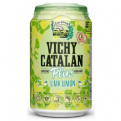 Vichy catalan lata 0,33 lima-limon