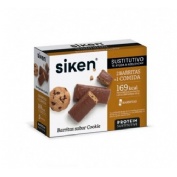 Siken protein sustitutivo barrita (44 g cookie 8 u)