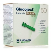 Glucoject lancets plus (33 g 50 lancetas)