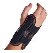 Muñequera orliman cor feru palm s/pulg izq t/2 16-18cm negro