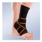 Tobillera orliman cruzada (negra) t 1tob-500n