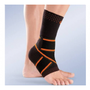 Tobillera orliman cruzada (negra) t 2tob-500n