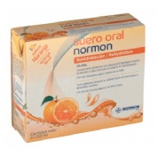 Suero oral normon pack (naranja 250 ml 2 u)