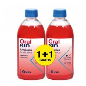 Oralkin enjuage 500 ml pack 2x1