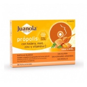 Juanola propolis hiedra pastillas miel (24 pastillas)