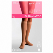Media corta (a-d) comp normal - farmalastic puntera abierta (camel t- g)