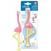Cepillo dental infantil - dr brown´s (flamenco 1-4 años)