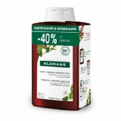Klorane duplo champu quinina 2x400ml