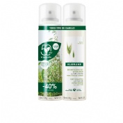 Klorane champu seco a la leche de avena  2 envases 150 ml pack duo