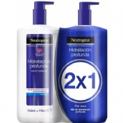 Neutrogena corp locion hidra prof p/seca 750 ml 2x1 dosif az