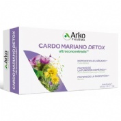 Arkofluido cardo mariano detox  20 ampollas 15 ml