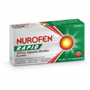 NUROFEN RAPID 400 mg CAPSULAS BLANDAS , 10 cápsulas